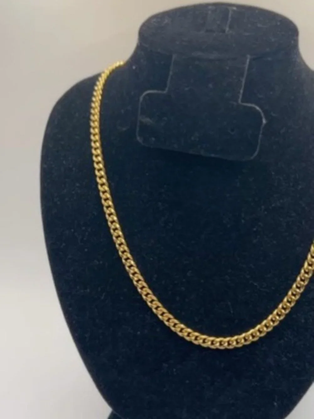 Real Gold Cuban Chain 5mm 22 Inch Mens Plated Miami Solid Layering Everyday